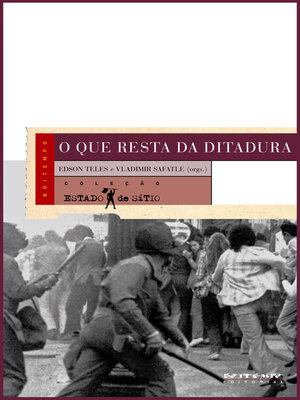 cover image of O que resta da ditadura